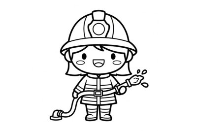 Meslekler Kolay Meslek Boyama Sayfası