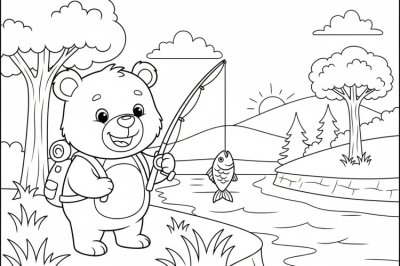 Hayvanlar Orta Hayvan Boyama Sayfası